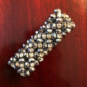 Silver metallic/sparkly bracelet